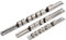 FTVOGUE 3Pcs Socket Storage Rack Rail Tray Stainless Steel 8 Positions Tool Stand Shelf 1/4in 3/8in 1/2in