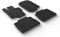 Gledring Satz Gummimatten kompatibel mit Mercedes GLE (W167) Automatik 2/2019- (T Profil 4-teilig + Montage-clips)