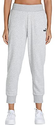 PUMA Damen Jogginghose, Light Gray Heather-CAT, XL