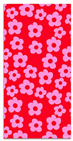 Agatha Ruiz de la Prada Tapis Vinyle Cuisine Salon - Différentes Tailles - (Impressions de Base Lignes Jaunes et Bleu Clair 40x80cm)