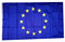 Stormflag Europäische Union Flagge EU Fahne 100x150cm Außenflagge Bootsflagge Polyester Woven 150g/m2 mit Ösen mit Doppelnadel genäht.