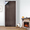 SK Studio Rideau de Porte Isolant Thermique Anti Froid Chaleur Rideaux Occultant Imperméable Coupe-Vent Séparation de Pièce pour Couloirs, Portes, Patio Marron,