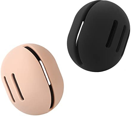 FERYES 2 PCS Makeup Sponge Holder – Shatterproof Eco-Friendly Silicone Beauty Make Up Blender Case for Travel
