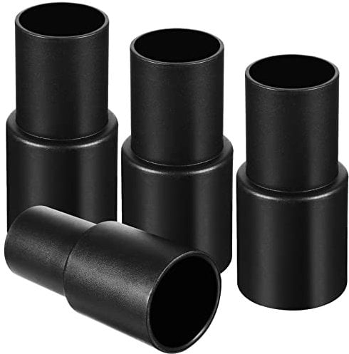 2 Stück Staubsaugeradapter 35 (1-3/8 Zoll) mm auf 32 mm (1-1/4 Zoll) für Innendurchmesser 32 mm Bürste Passform auf Außendurchmesser 35 mm Rohr Kunststoff Staubsaugerschlauch Adapter (4 Stück)