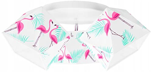 Light-Home - DIAMOND - Deckenbeleuchtung Lampen Deckenlampen - Deckenlampe Industrial- Pendelleuchte aus Metall und Stoff - Wandlampen 3-Flammig - Rosa Flamingo