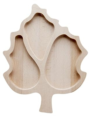 Milageto Sensorisches Tablett aus Holz, Sortiertablett, Lehrmittel, Montessori-Tablett für Kinder im Alter von 4 5 6 Jahren, Baum