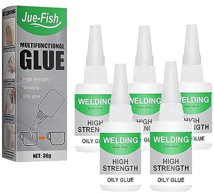 Jue Fish Glue,Welding High-Strength Oily Glue Multifunctional Glue High-Strength Oil-Based Welding Adhesive (3PCS)