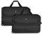 REDOLZ Zwei große L Trolley-Reisetaschen mit Rollen 70 cm | Volumen von 98 auf 119 Liter mit Dehnfalte erweiterbar | 2-teiliges Set (L+L) für Männer & Frauen mit extra Bodenfach (Duffle Essentials)