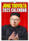The Calendar King // Jong Trovolta - Wandkalender 2025 (Vollfarbig, A3-Größe)