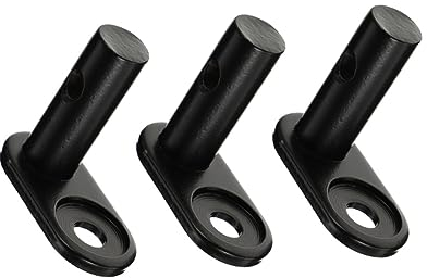 BCOATH 3st Fahrrad-traktionskopf Anhängerkupplung Adapter Anhängerkupplung Linker Fahrradhaken Haken Zum Aufhängen Von Fahrrädern Anhängerbefestigung Fahrradanhänger Zugkopf Black Stahl