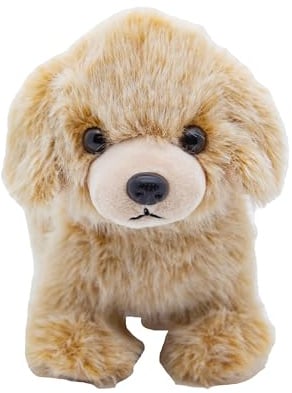 Cute Since 1999 Kuscheltier Baby ab 0 Monate - Kuscheltiere für Junge & Mädchen - Sachen & Geschenk für Neugeborene - Plüschtiere Kinder - Stehendes Stofftiere (Hund 22cm)