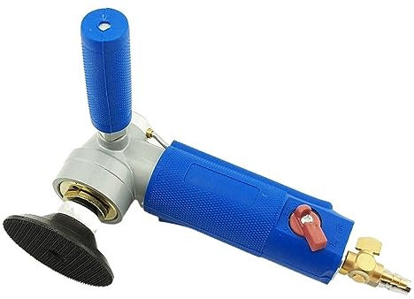 OUTFYT 4 Zoll professioneller pneumatischer Luft-Wasser-Schleifer, Luft-Wasser-Polierer-Winkelschleifer,Hohe Sicherheitsleistung
