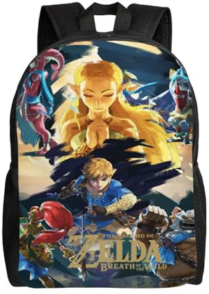 YINGC Kid The Legend Of Zelda XTYD1506 - Zaino scolastico per ragazzi, ragazzi e ragazze, Nero , Taglia unica