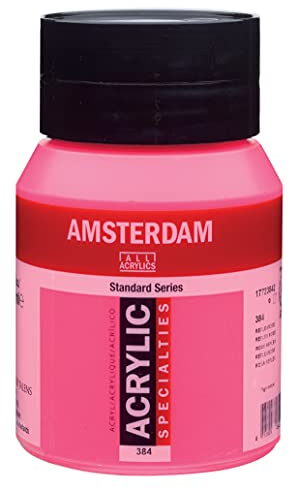 Amsterdam Standard Series Acrylfarbe Flasche 500 ml Reflexrosa 384 (17723842)