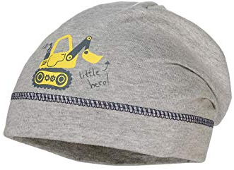 maximo Baby-Jungen Jerseymütze Mütze, Grau (Graumeliert 5), (Herstellergröße: 47/49)