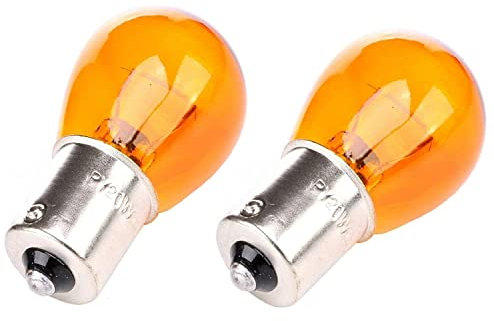2x Jurmann PY21W 12V BAU15s Original Orange Long Life Blinker Halogen Ersatz Lampe E-geprüft