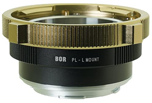 BOR PL-L Adapterring für PL-Objektiv auf L-Mount-Kameras Nahfokus-Adapter für LUMIX S1/S1R Sigma FP lieca SL/SL2 T L-Mount-Kameras