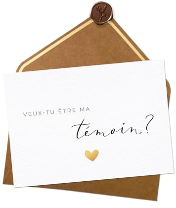 Joli Coon Willst du meine Trauzeugenkarte sein – Geschenk für Hochzeit – Antrag auf Hochzeit