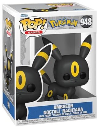 Funko Pop! Games: Pokemon - Umbreon - Nachtara - Vinyl-Sammelfigur - Geschenkidee - Offizielle Handelswaren - Spielzeug Für Kinder und Erwachsene - Video Games Fans - Modellfigur Für Sammler