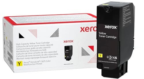 Xerox Original VersaLink C625 Gelb mit hoher Kapazität Tonerpatrone (16,000 Seiten) - 006R04639