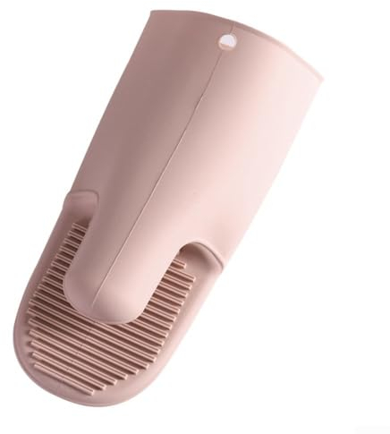 HEIBTENY 1 guanto da forno multiuso in silicone, guanto da forno, utensile da cucina versatile (rosa)