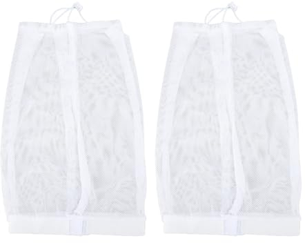 2-teilige Verstellbare Netz-Plopping-Kappe Zum Trocknen von Lockigem Haar, Schützende und Bequeme Haarhaube, Langlebige, Wiederverwendbare Netz-Plopping-Satin-Diffusorkappe