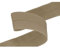 Falzgummi 100m Faltgummi 20mm hochelastisch Faltgummi Schrägband Saumband Farbwahl, Farbe:045 - beige