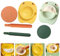 2 Knödelmaschinen, knödelform,Knödelradformmaschine, Wan-Tan-Keksformmaschine, multifunktionale DIY-Knödelform, ergonomische manuelle Knödelmaschine,dumpling mold