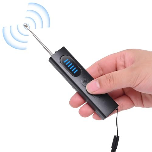 Mizuosre Hidden Camera Detector, Anti Spy Camera Detector Wireless Rechargeable for Home, Office, Travel, Hotel