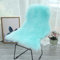 Sitzkissen Schaffell Bürostühle, Winter Autositzkissen Warm Sitzauflage Auto Vordersitze Plüsch Kissen, Lammfell Autositzbezug Rücken Kopfstütze Schlafzimmerteppich Sofa-Plüschkissen (#15,60x90 cm)