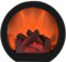 LED-Kaminlaterne, Realistische Flamme, LED-Kaminlaterne, USB/batteriebetrieben, Touch-Schalter, Ofenlampe für Weihnachtsdekorationen, Halloween und Herbst