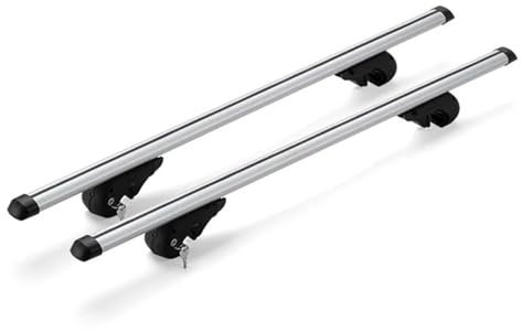 Dachgepäckträger-Querträger Für VW Für T-ROC 2018 2019 2020 2021 2022 2023 Querstangen Dachträger Frachtträger Gepäckstange Silber Rackschienen