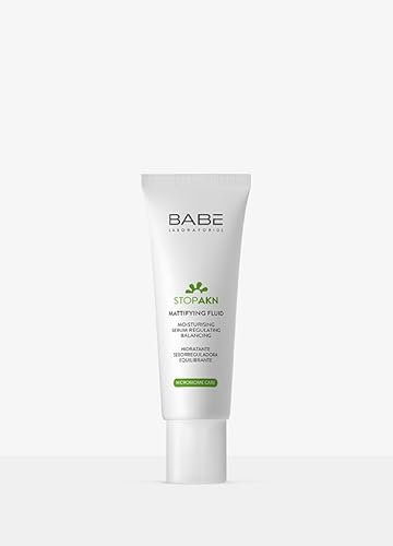 Laboratorios Babé - Stop AKN Crema Hidratante Matificante 50 ml | Piel Grasa | Regulación de Sebo | Microbiome Care | Tratamiento Facial Acné