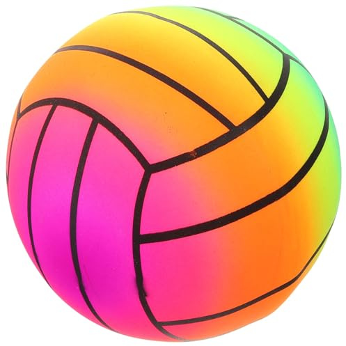 Alasum Ballon de Plage Gonflable Arc-en-Ciel 6 Pouces PVC, Jouet de Volley | Piscine et Intérieur, Usage Estival, Lot Aléatoire, Jeu Familial et Entre Amis Style Aléatoire