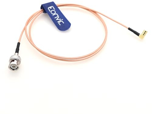 Eonvic BNC-Stecker auf SMB-Buchse RF RG316 50 Ohm Koaxial-Signalkabel, 1 m