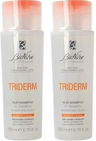 Bionike Tridem Syndet - Olio Shampoo Emolliente E Lenitivo Per Capelli Fragili, Azione Riequilibrante E Idratante, Deterge Delicatamente E Districa La Chioma, Dona Protezione E Morbidezza, 200 Ml