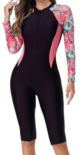Muta Da Surf Donna Corta Shorty Mezza Muta in Neoprene da Donna Corpo Intero in Acqua Fredda Costume da Bagno Intero da Donna Mezza Zip Mantieniti al Caldo per Immersioni Surf Snorkeling Kayak