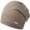 GIESSWEIN Cashmere Beanie Schwarzenstein - Kaschmir Mütze, Damen & Herren Haube, Unisex Longbeanie, Dünne Strickmütze, Leichte, warme, atmungsaktive & Bequeme Wintermütze