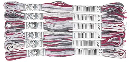 DMC 517-4513 Cotton Embroidery Floss 8.8 Yards 4513 Purple