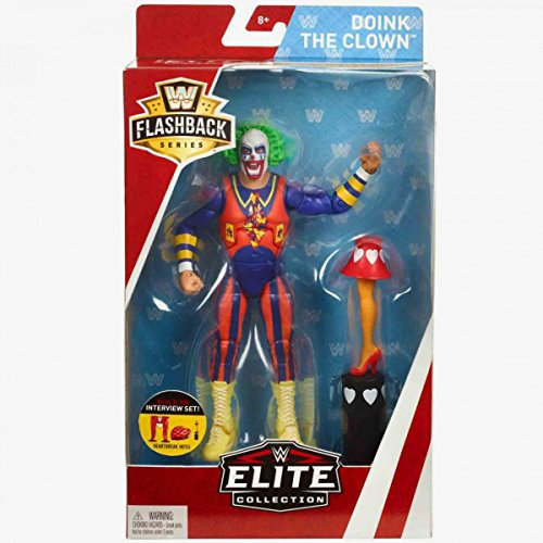 WWE Flashback Limited Edition - Doink The Clown Action Figure Wrestling