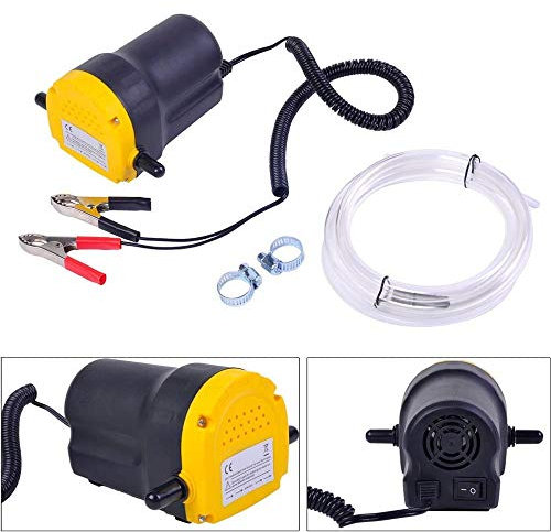 Gloriashoponline Pompa ELETTRICA Cambio Olio Motore Auto Moto ASPIRAZIONE GASOLIO Diesel ASPIRA