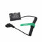 HangTon V-mount D-tap to LP-E6N Dummy Battery for Canon EOS R5 R5C R6 R7 R 5D3 5D 6D 7D II BMPCC 4K Camera, Zacuto EVF, Coiled Cable
