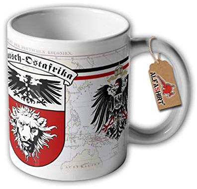 Deutsche Kolonie Ostafrika DOA Afrika Schutztruppen Adler Tasse #32622