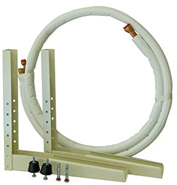 MUNDOCLIMA Kit de Instalación de Aire Acondicionado 1/4'-1/2' 3 metros Cobre Blanco