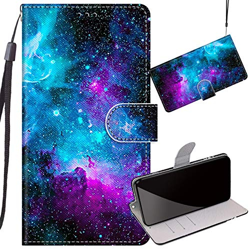 Yiizy Handyhüllen für LG Velvet/LM-G910EMW Ledertasche Flip Hülle Beutel Stylish mit Standfunktion Magnetisch PU Tasche Schutzhülle passt für LG Velvet/LM-G910EMW Cover 3
