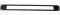 Maincore 1U 19'' inch Brush Blanking Plate/Panel Cable Management for Data Cabinet Network Rack Mount (U1, Black White)