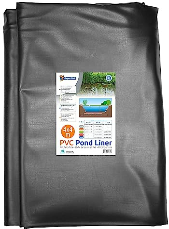 Japan Koi SF Teichfolie 4 x 4 m PVC-Folie für Koiteich und Gartenteich