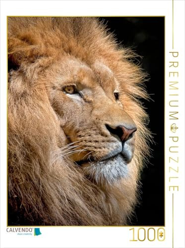 CALVENDO Puzzle Löwe | 1000 Teile Lege-Größe 48 x 64 cm Foto-Puzzle für glückliche Stunden