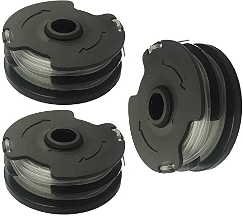 Ersatzspule für LIDL Parkside PRTA 20-Li A1 / B2 / C3 Akku-Rasentrimmer Rasentrimmerspulen Fadenspulen für LIDL Parkside PRTA 20-Li A1 / B2 / C3, PRT 300 A1, PRT 550 A1 / A3 (3 Stück)