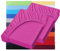 NatureMark Basic 2er Set Jersey Spannbettlaken 90 x 190 cm - 100 x 200 cm - 25 cm Steg - 100x200cm Spannbetttuch - 100% Baumwolle, Pink